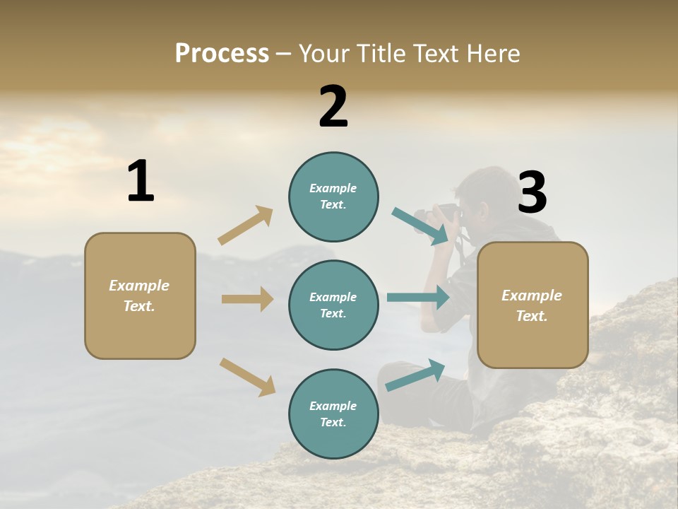 Guy Photographer PowerPoint Template
