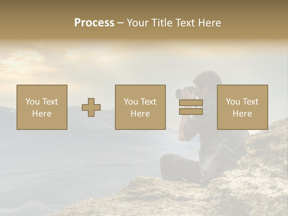 Guy Photographer PowerPoint Template
