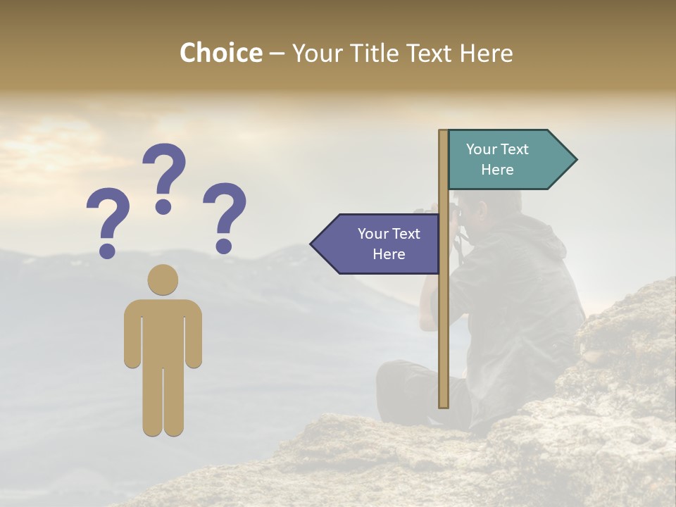 Guy Photographer PowerPoint Template