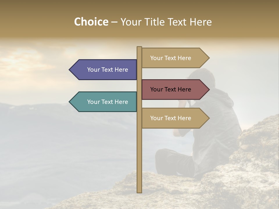 Guy Photographer PowerPoint Template