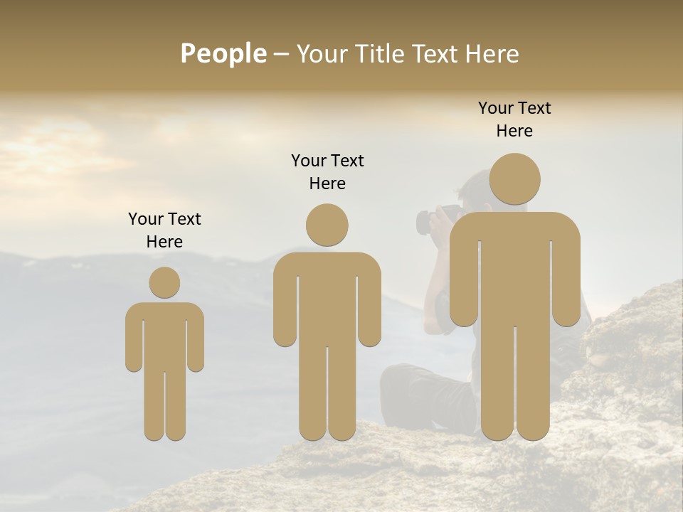 Guy Photographer PowerPoint Template