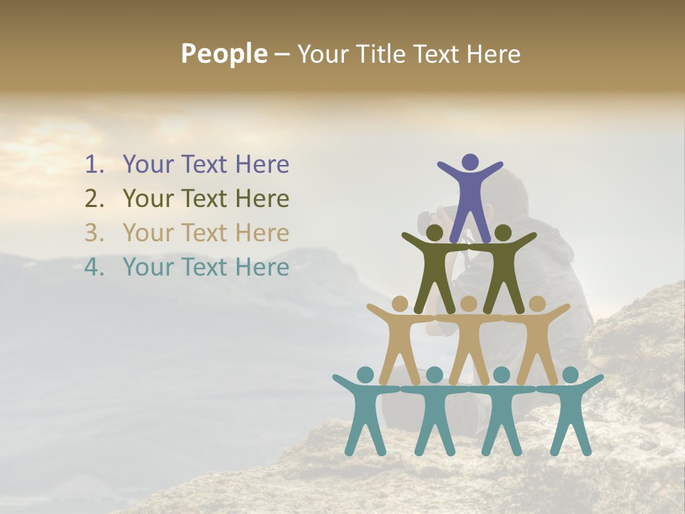 Guy Photographer PowerPoint Template