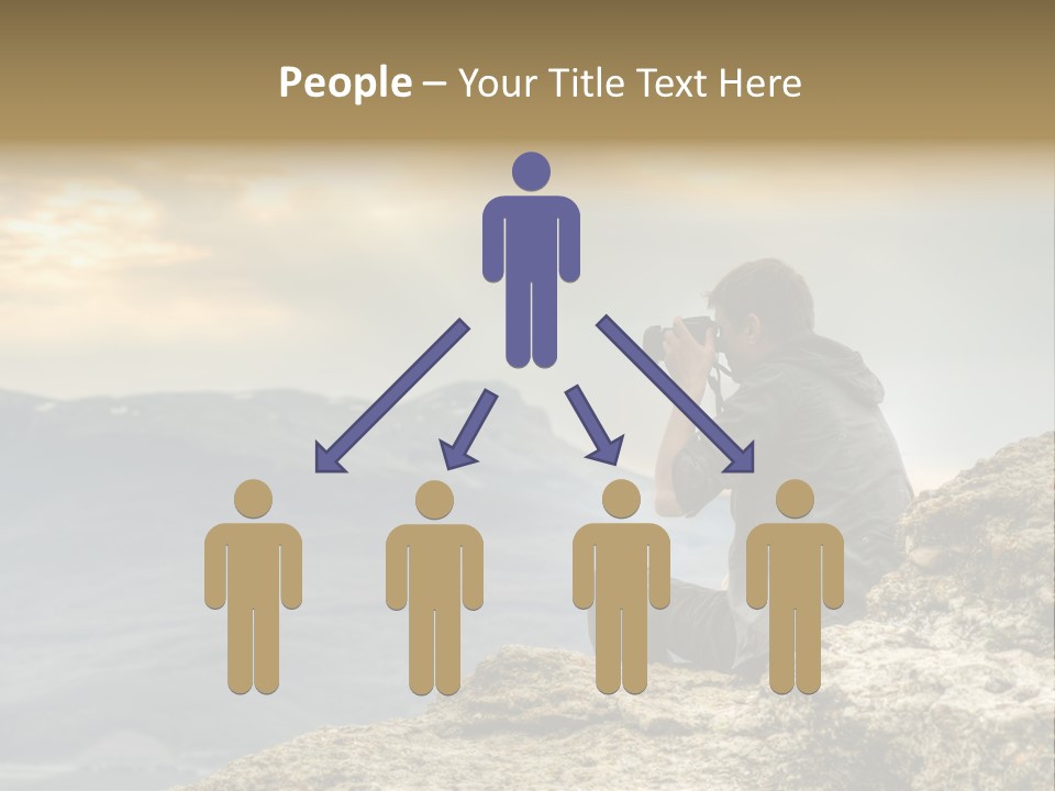 Guy Photographer PowerPoint Template