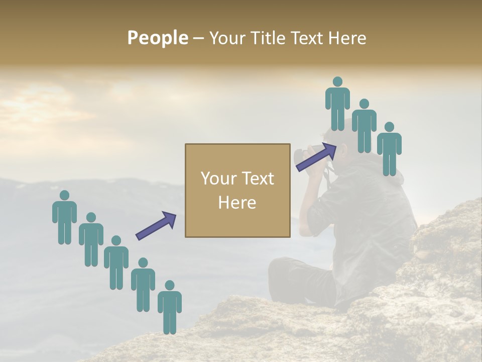 Guy Photographer PowerPoint Template