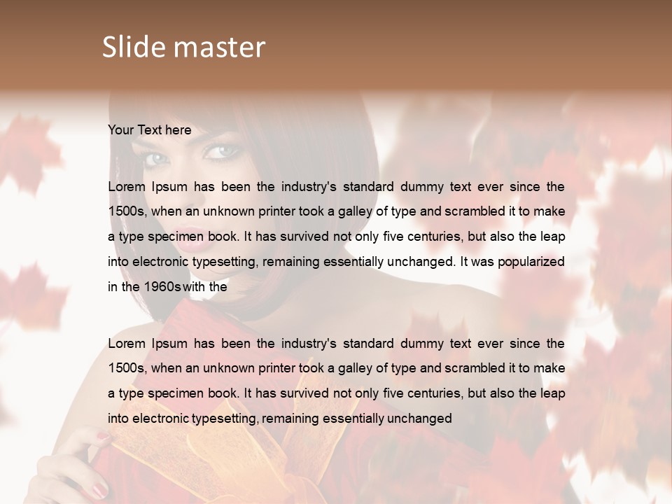 Package Birthday Beauty PowerPoint Template