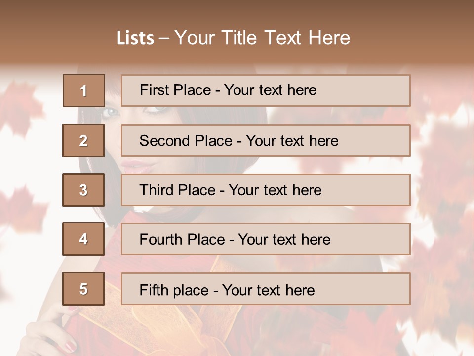 Package Birthday Beauty PowerPoint Template