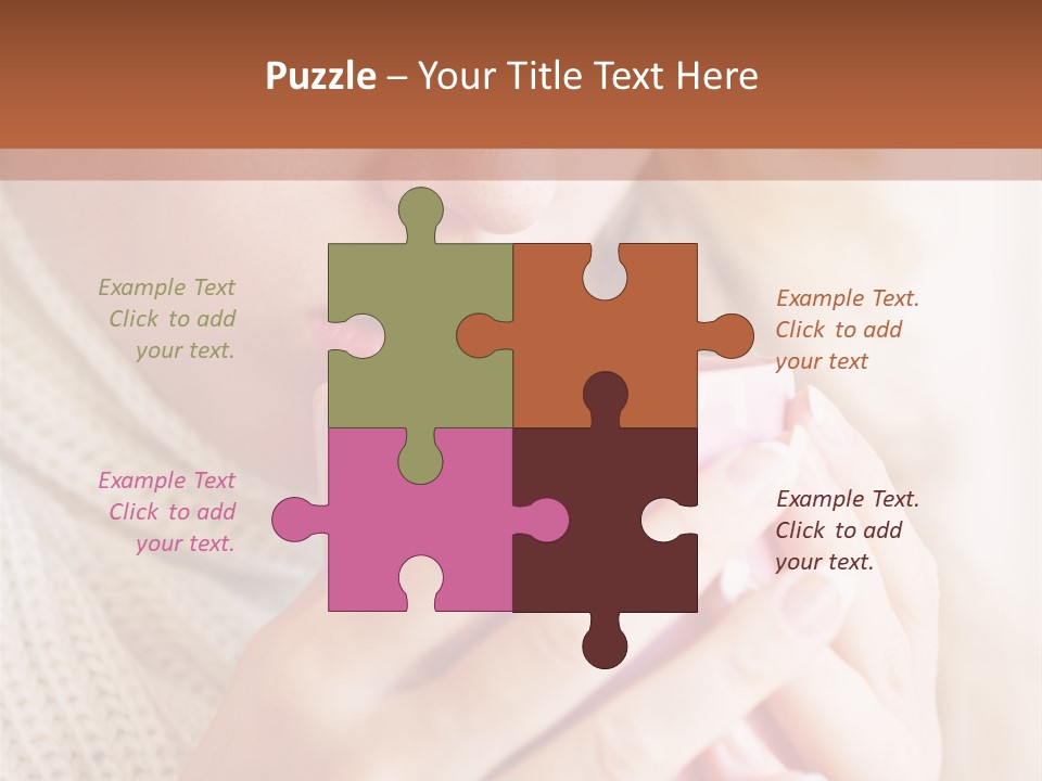 Winter Coffee PowerPoint Template