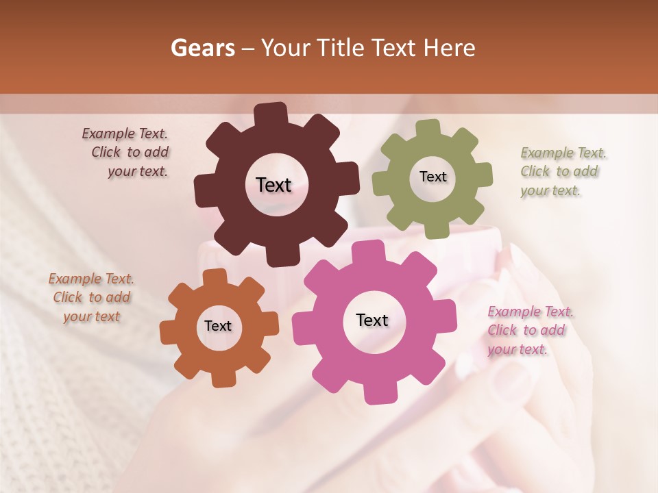 Winter Coffee PowerPoint Template