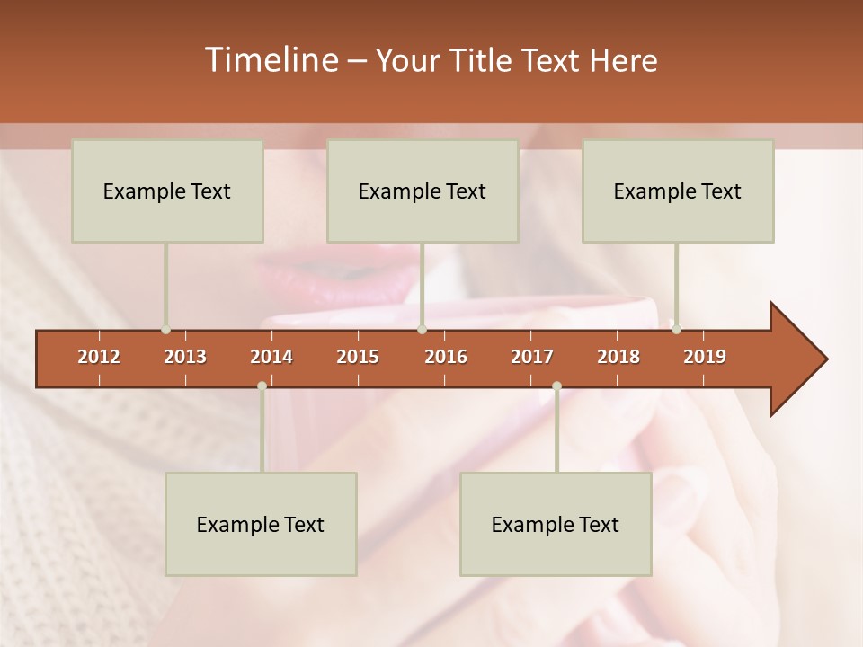 Winter Coffee PowerPoint Template