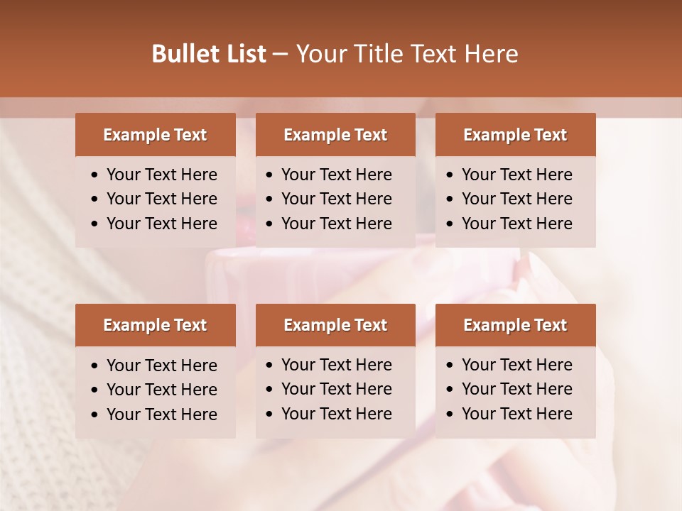 Winter Coffee PowerPoint Template