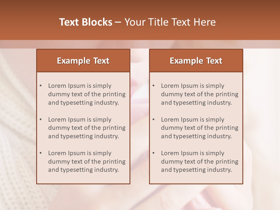 Winter Coffee PowerPoint Template