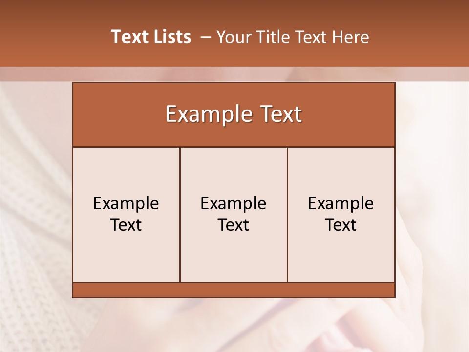 Winter Coffee PowerPoint Template