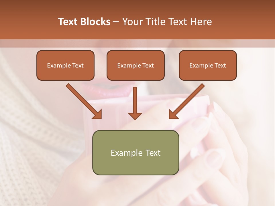 Winter Coffee PowerPoint Template