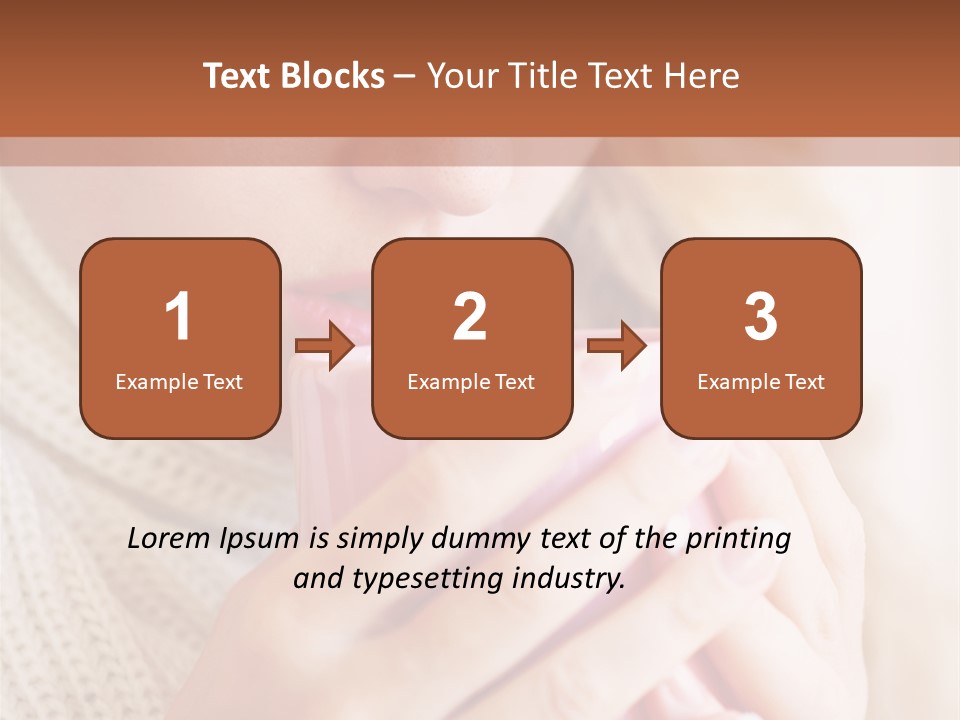 Winter Coffee PowerPoint Template