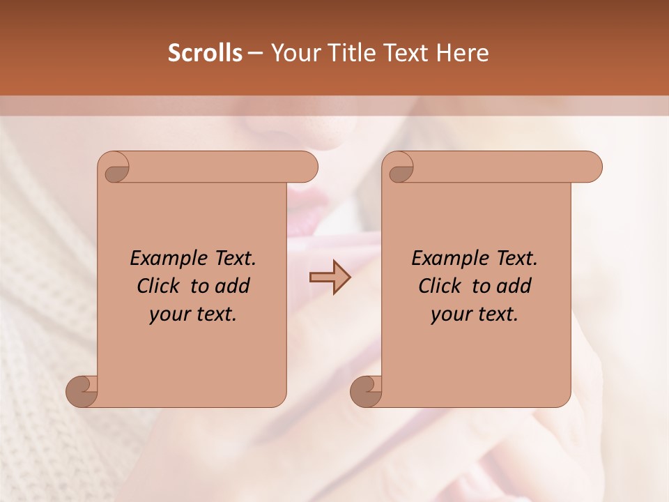 Winter Coffee PowerPoint Template