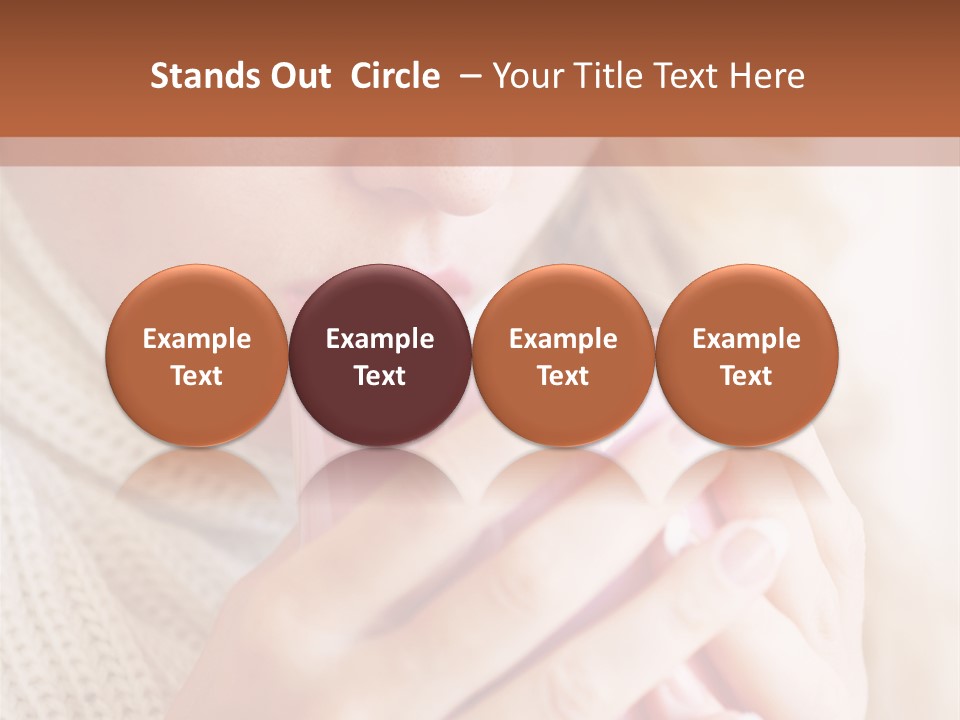 Winter Coffee PowerPoint Template