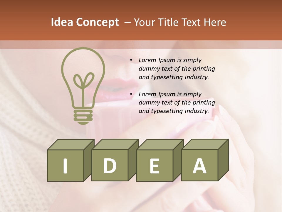 Winter Coffee PowerPoint Template