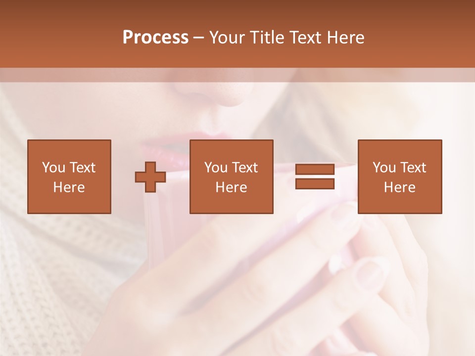 Winter Coffee PowerPoint Template