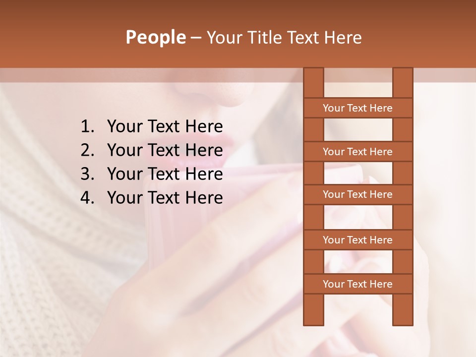 Winter Coffee PowerPoint Template