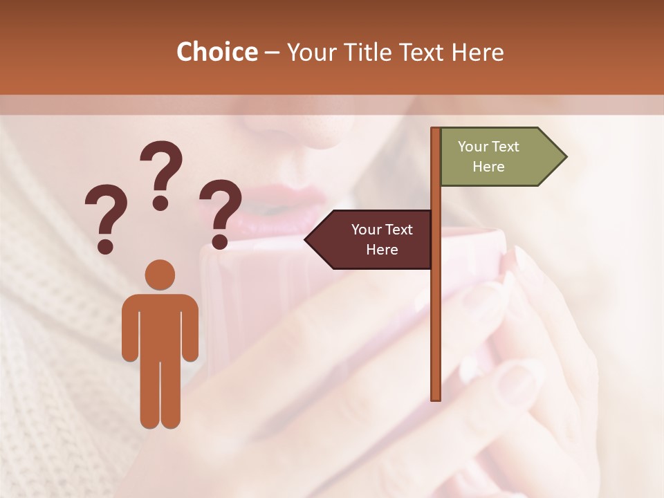 Winter Coffee PowerPoint Template