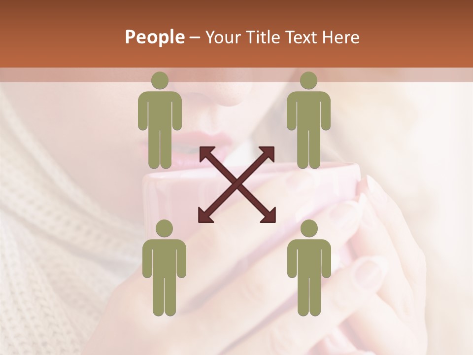 Winter Coffee PowerPoint Template