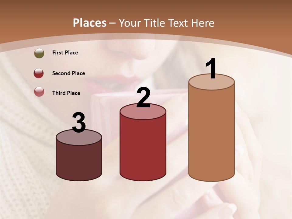 Winter Coffee PowerPoint Template