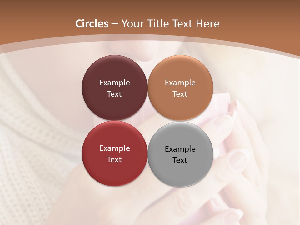 Winter Coffee PowerPoint Template