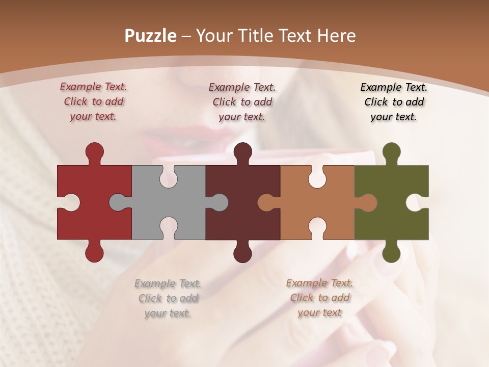 Winter Coffee PowerPoint Template