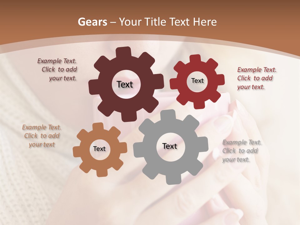 Winter Coffee PowerPoint Template