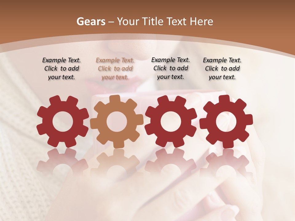 Winter Coffee PowerPoint Template