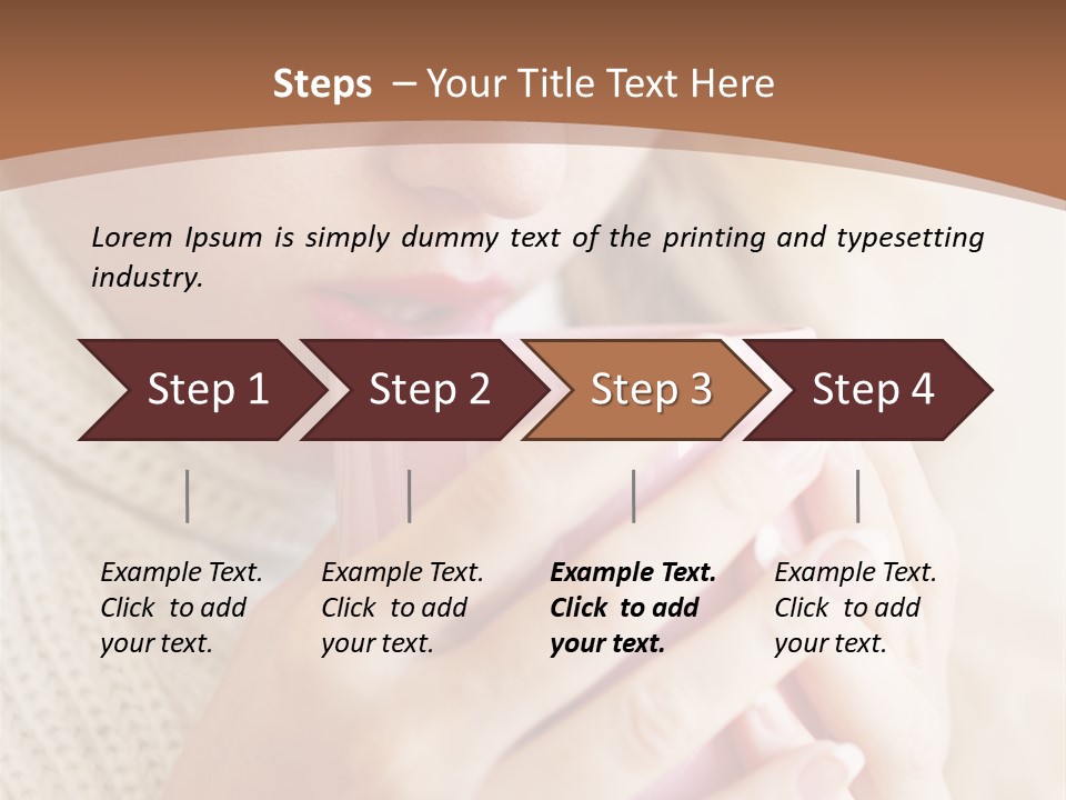 Winter Coffee PowerPoint Template