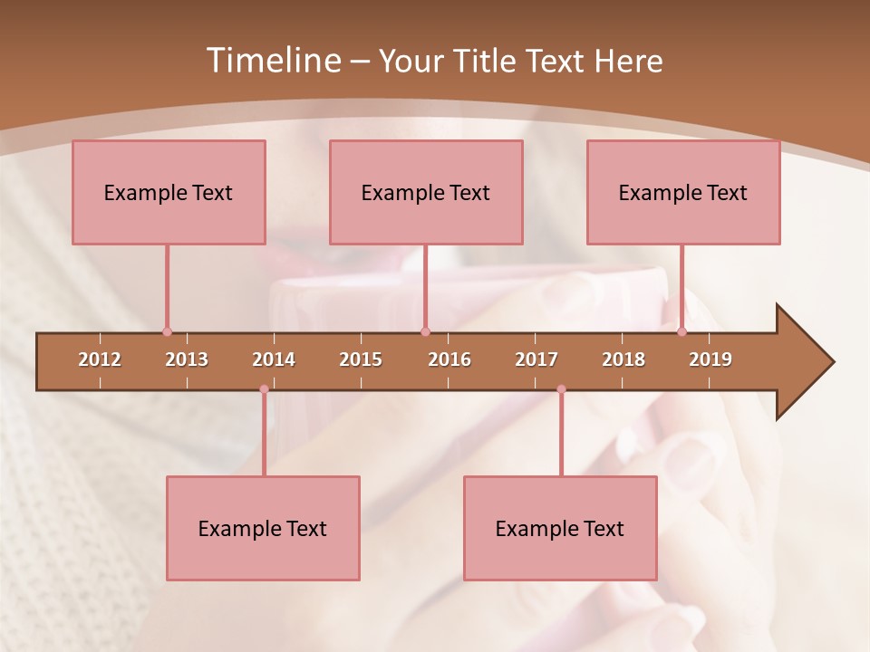 Winter Coffee PowerPoint Template