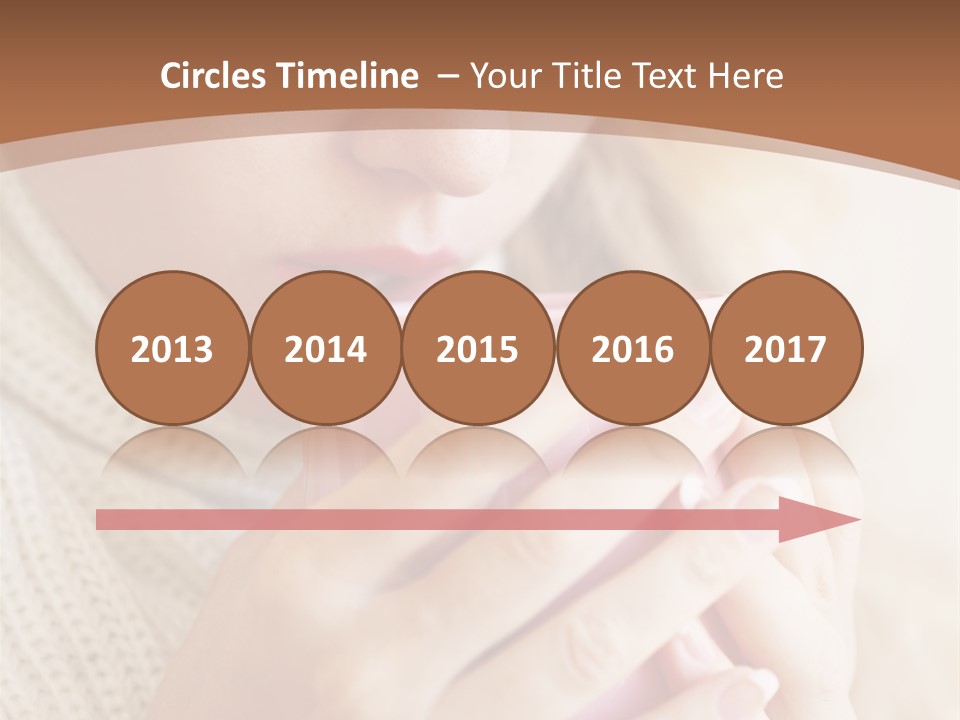 Winter Coffee PowerPoint Template