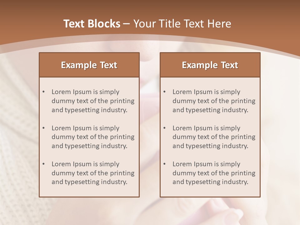 Winter Coffee PowerPoint Template