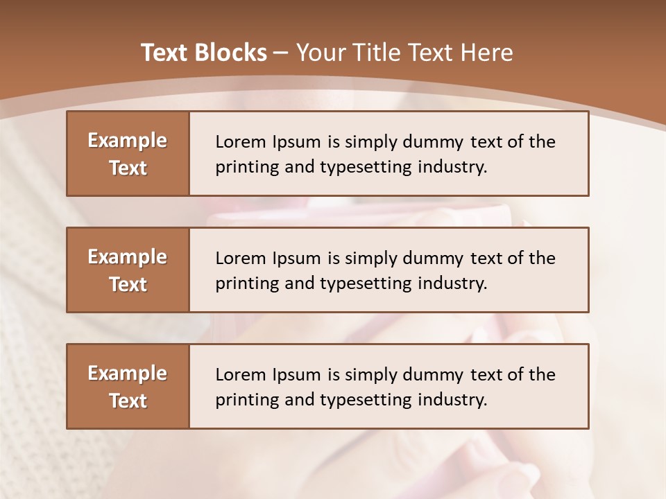 Winter Coffee PowerPoint Template