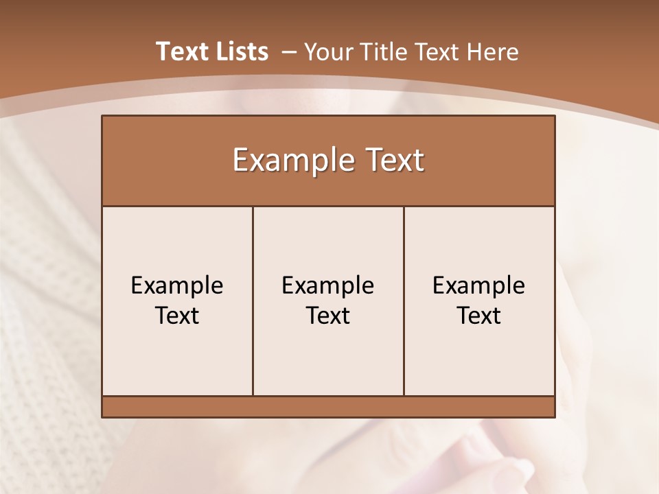 Winter Coffee PowerPoint Template