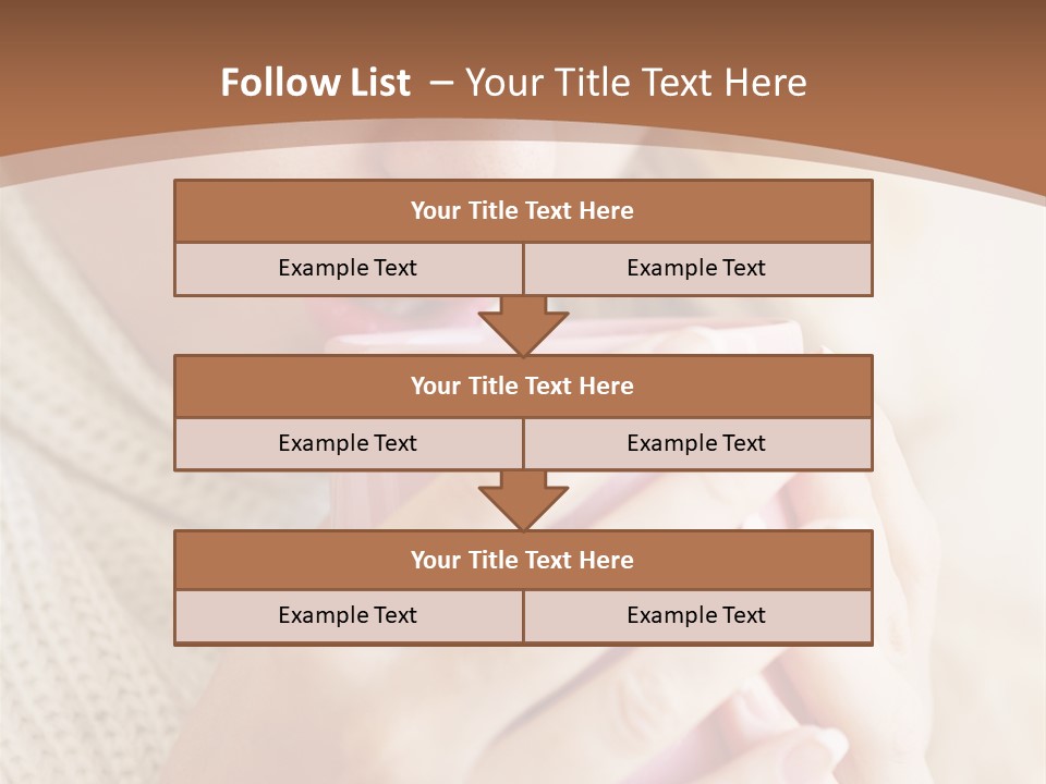 Winter Coffee PowerPoint Template
