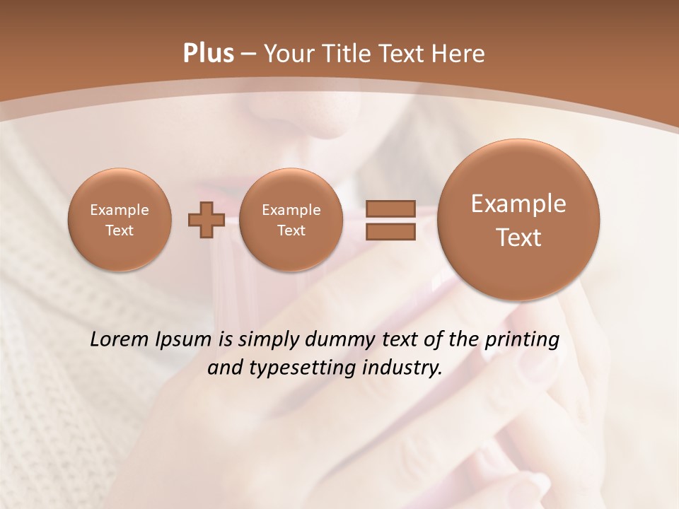 Winter Coffee PowerPoint Template