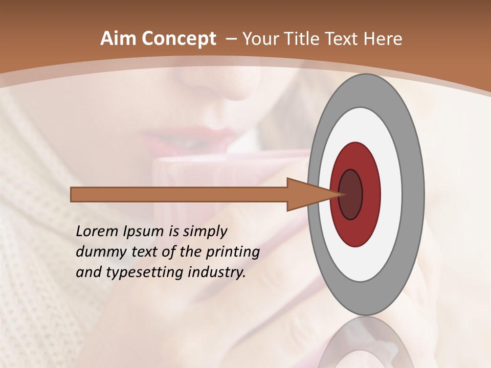 Winter Coffee PowerPoint Template