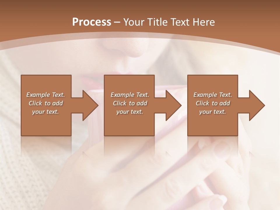 Winter Coffee PowerPoint Template