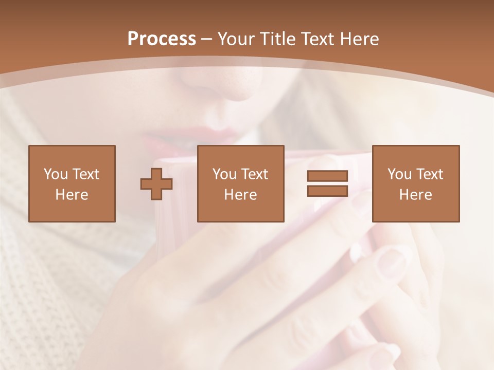 Winter Coffee PowerPoint Template