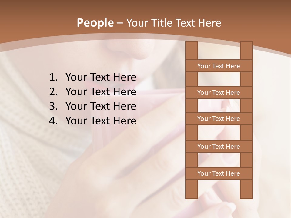 Winter Coffee PowerPoint Template