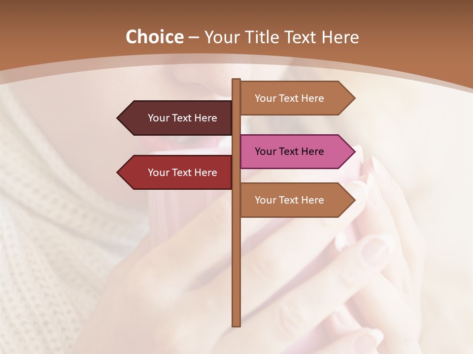 Winter Coffee PowerPoint Template