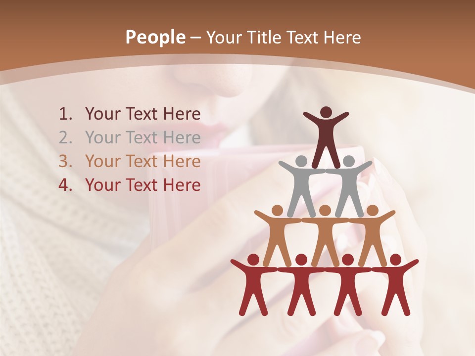 Winter Coffee PowerPoint Template