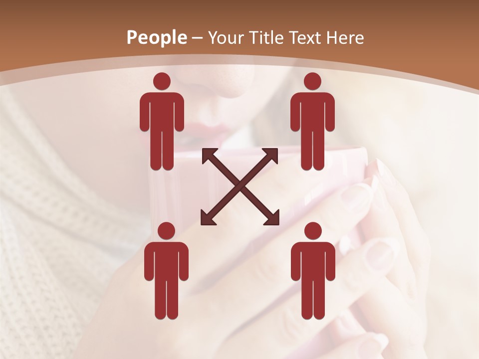 Winter Coffee PowerPoint Template