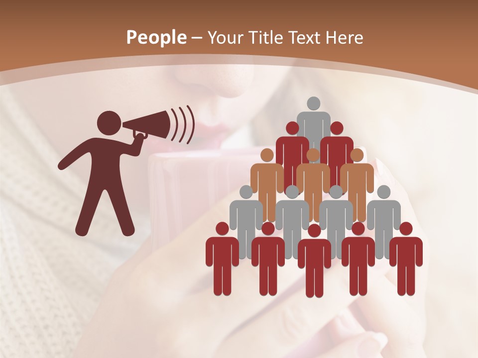 Winter Coffee PowerPoint Template