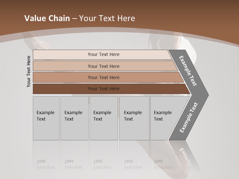 Performance Woman Action PowerPoint Template