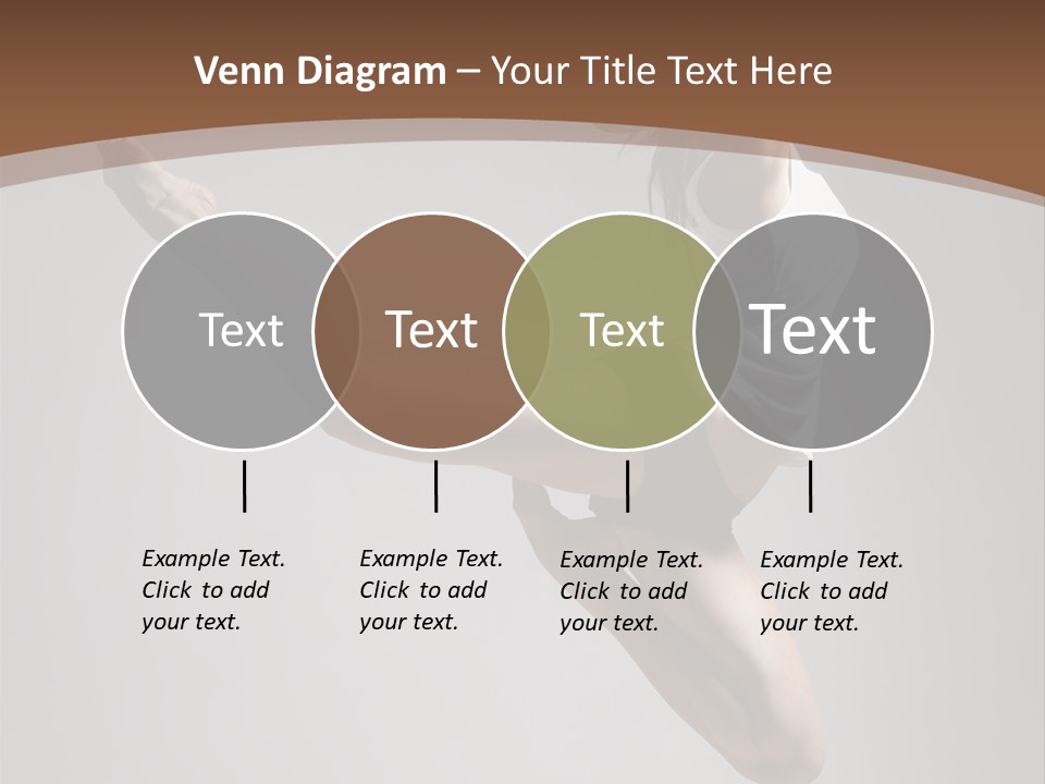 Performance Woman Action PowerPoint Template