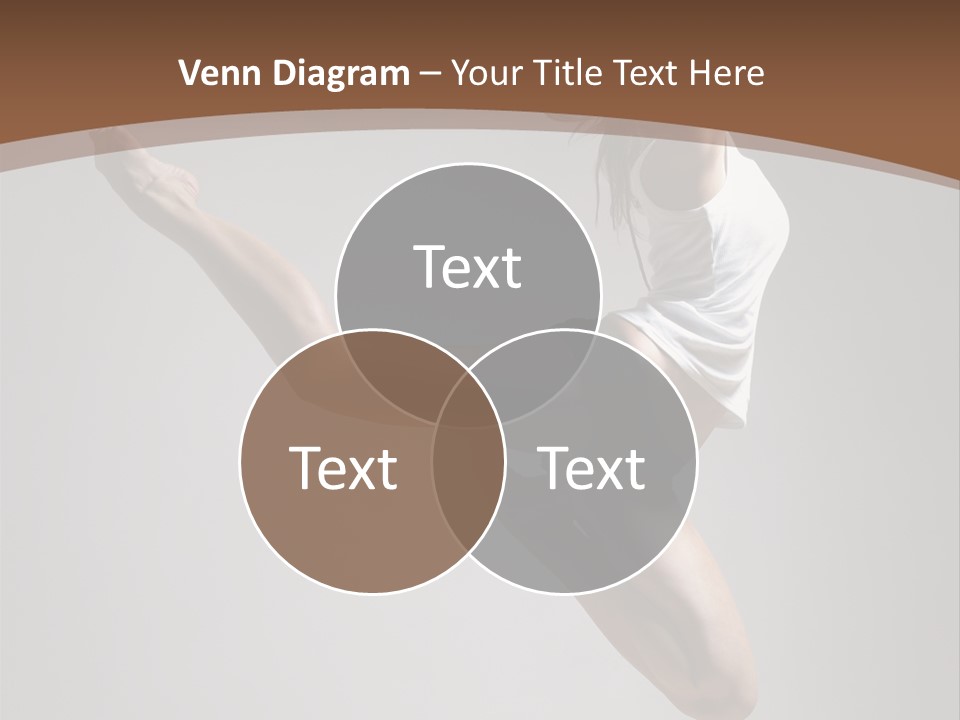 Performance Woman Action PowerPoint Template