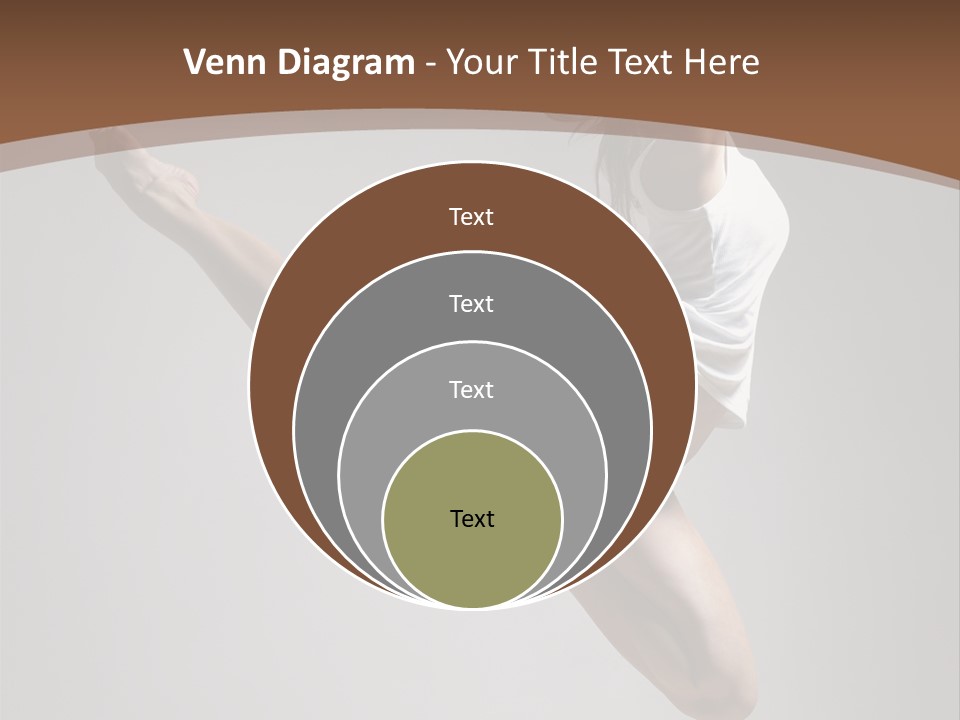 Performance Woman Action PowerPoint Template